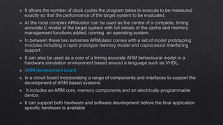 MODULE III - ARM architecture EMBEDDED SYSTEMS
