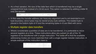 MODULE III - ARM architecture EMBEDDED SYSTEMS