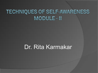 Dr. Rita Karmakar
 
