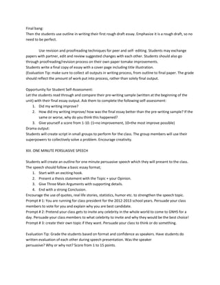 Module in essay | DOCX