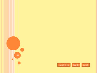 contents back next
116
 