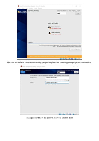 Module Installation CentOS 8 with Virtualbox | PDF
