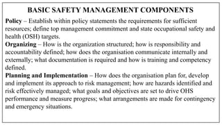 MODULE I SAFETY MANAGEMENT - Copy.pdfof fjenf | PDF
