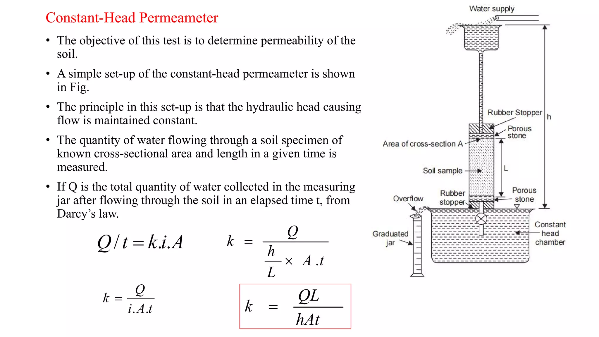 Permeability of Soils & Seepage Analysis | PDF