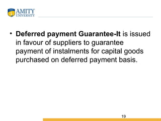 Module IV Bank credits Fund based and non fund based.ppt