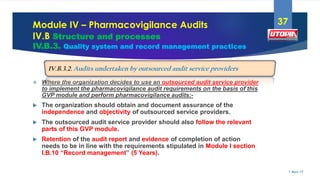 Gvp Audit Guidelines , Good manufacturing practice – SCCV