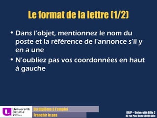 Format et mise en forme
 