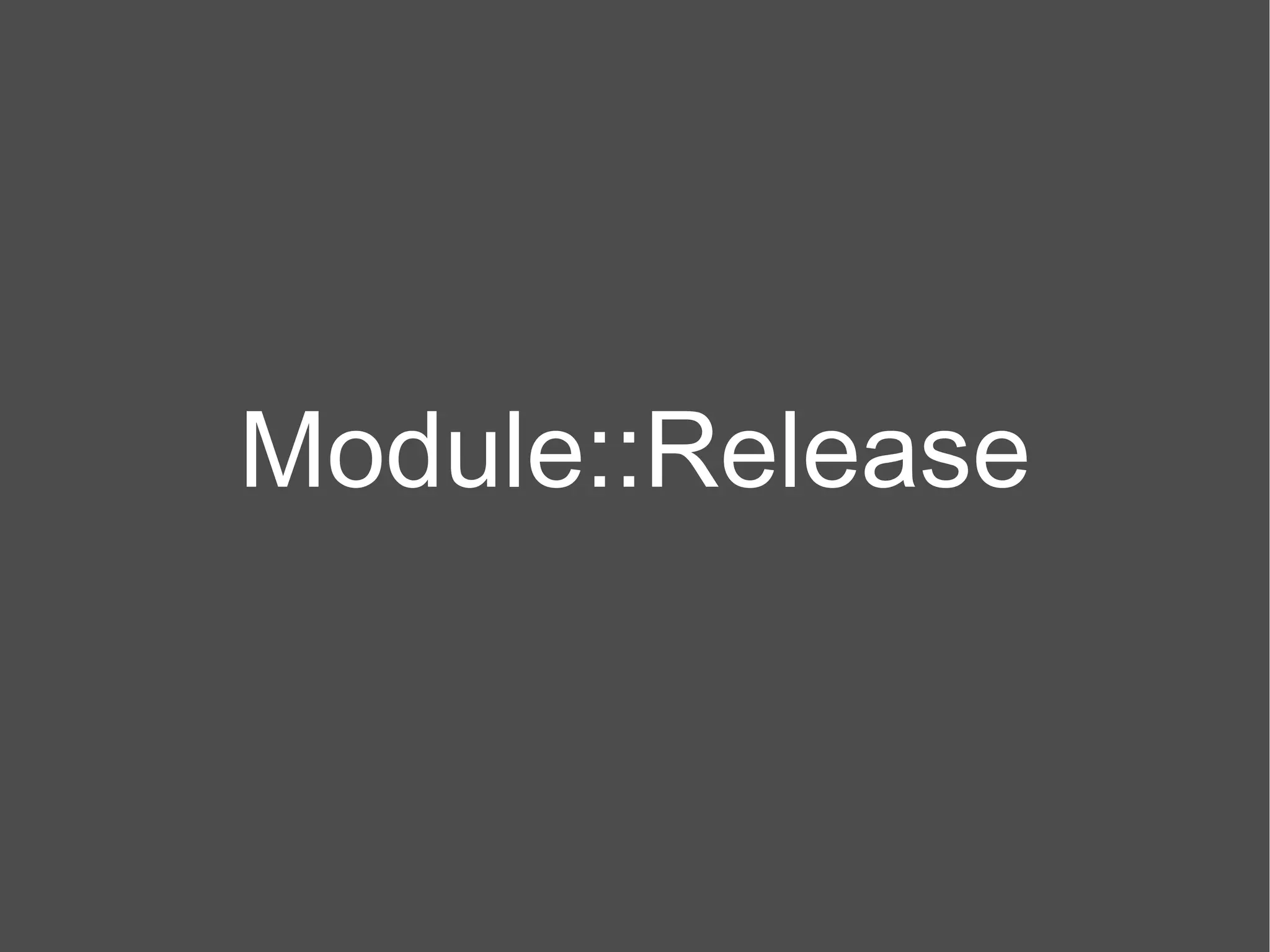 Module::Release 