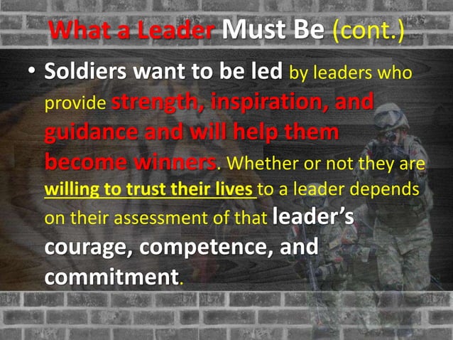 Module Military Leadership | PPTX