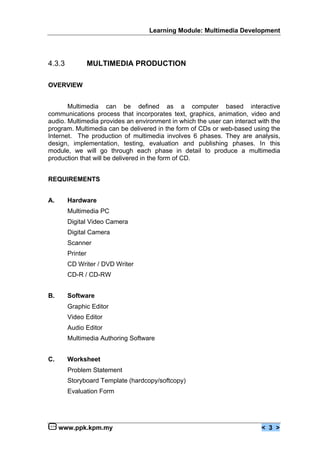 Module multimedia | PDF