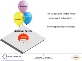 We can derive the Spiritual Powers for our growth and prosperity … by invoking certain Spiritual Forces.  Spiritual Forces...