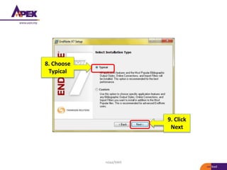 noaa/HAH
9. Click
Next
8. Choose
Typical
 