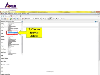 noaa/HAH
2. Choose
Journal
Article
 
