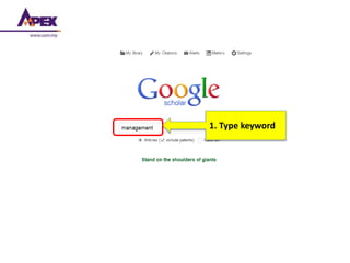 noaa/HAH
1. Type keyword
 