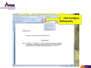 noaa/HAH
1. Click Configure
Bibliography
 