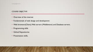 Internet Programming - Module one.pdf