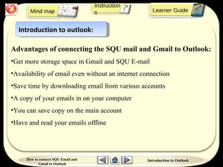 Module On How To Connect Squ Mail And Gmail With The Outlook | PPT