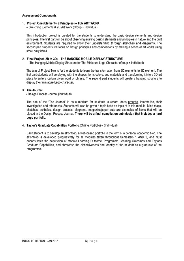 Module outline itd dmzjan2015 | PDF