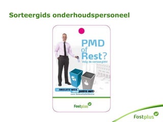 Sorteergids onderhoudspersoneel
 