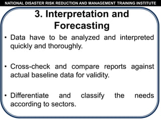 Rapid Damage and Needs Analysis on DRR Management | PDF