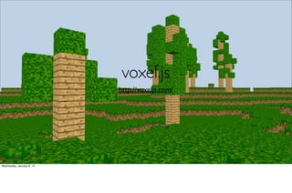 voxel.js
http://voxeljs.com/

Wednesday, January 8, 14

 