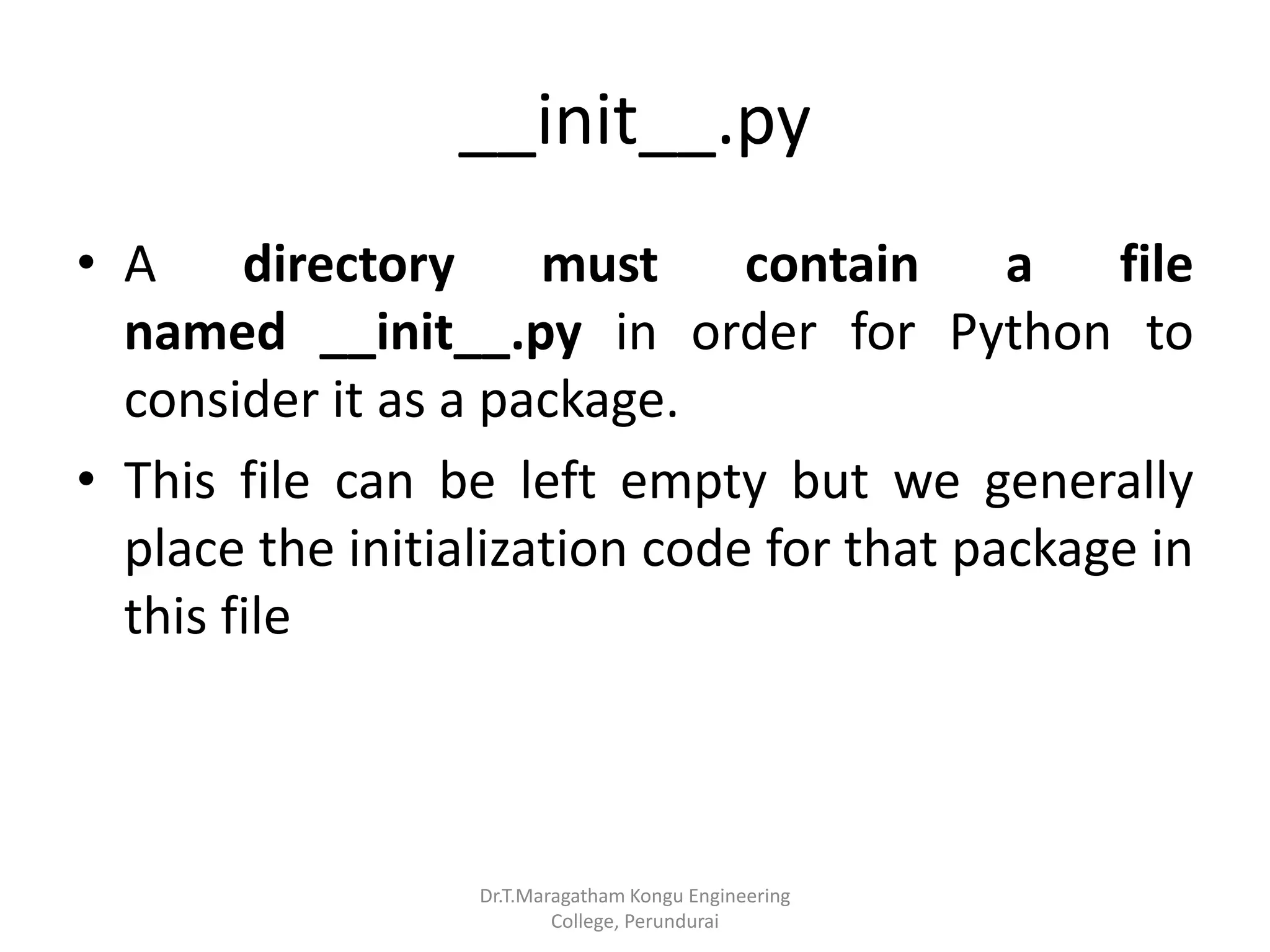 Modules and packages in python | PPT