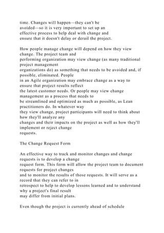 Module Three Project Scope, Planning, and Time Management.docx
