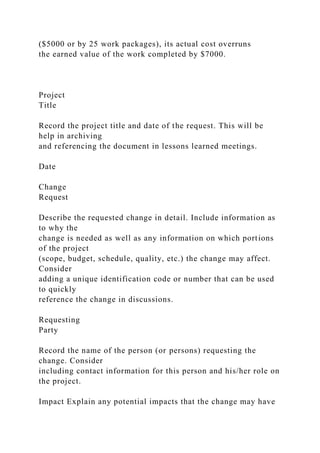 Project Time Management Docx Module Three Project Scope, Planning, and Time Management.docx