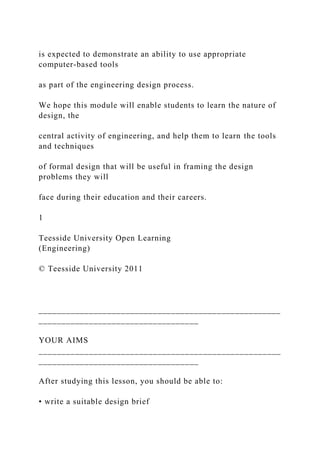 MODULE TITLE ENGINEERING DESIGNTOPIC TITLE DESIGN .docx