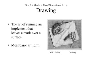 Painting- Printmaking- Mixed Media	- Camera Arts 