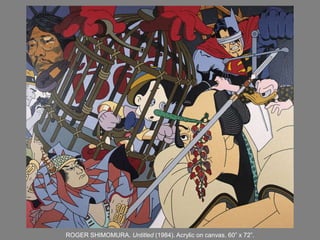 First used on wooden panels and then graduated to flexible stretched canvas.