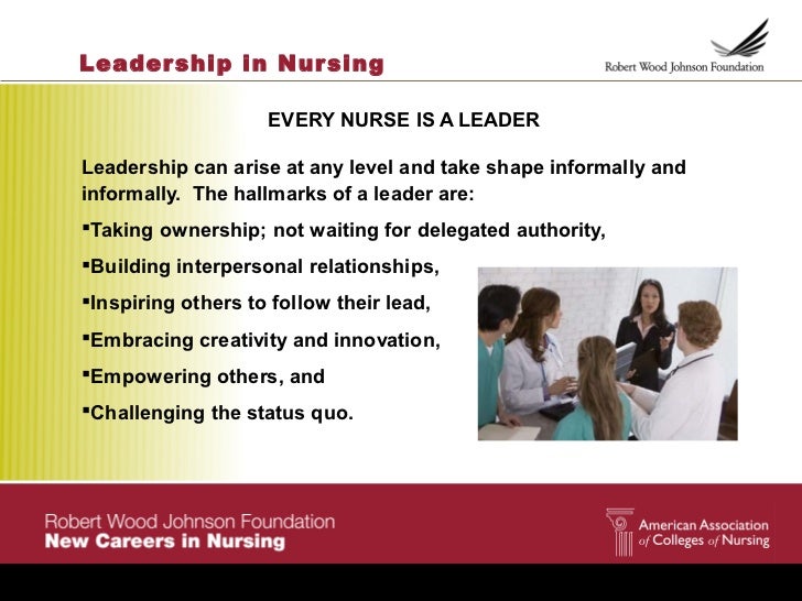 Module v leadership in nursing