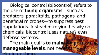 Module V-Methods and Approaches in Biological Control.pptx