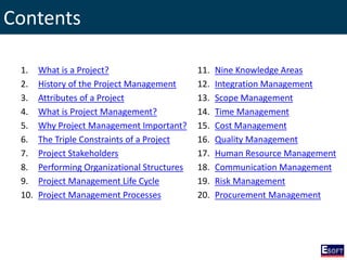 DISE - Introduction to Project Management | PPSX