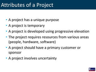 DISE - Introduction to Project Management
