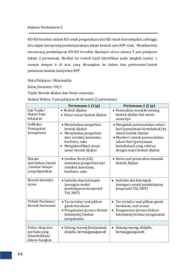 Materi GPO Matematika SMP Modul F Materi GPO Matematika SMP Modul F