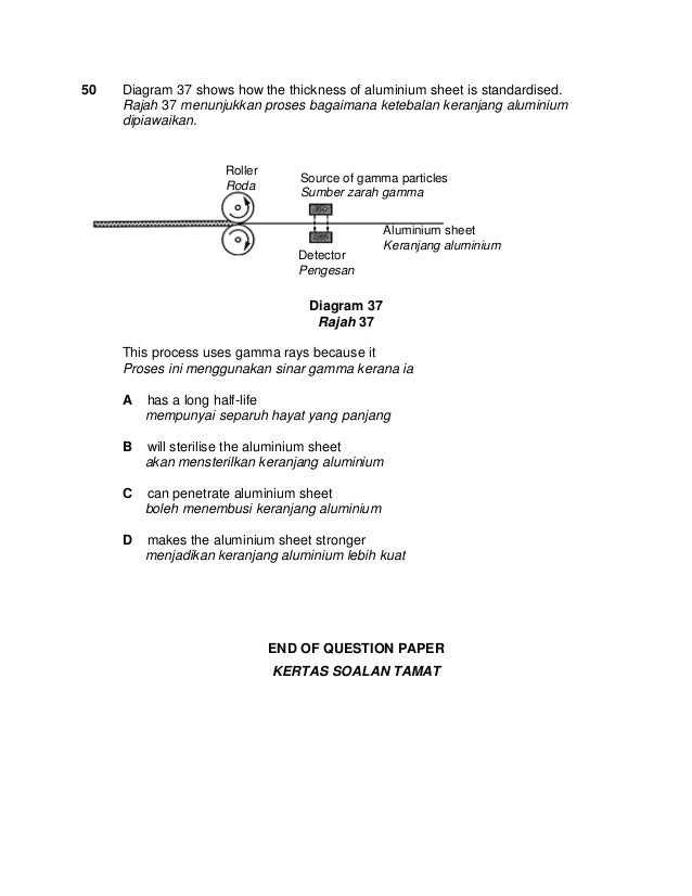 Soalan Fizik Spm 2019 Paper 2 - Naskah p