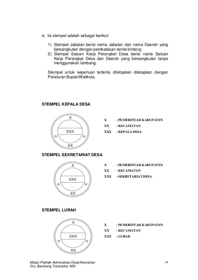 Modul format buku register