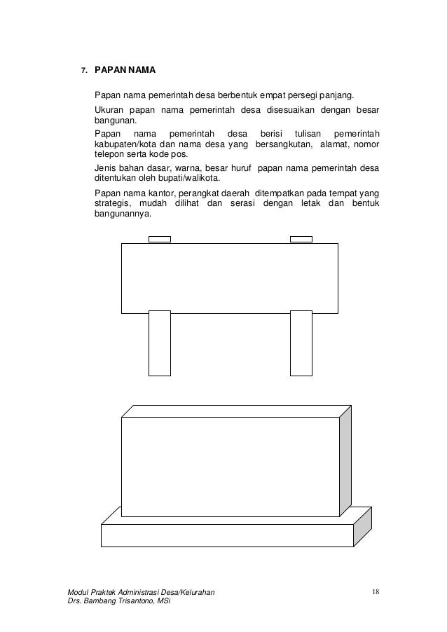 Modul format buku register