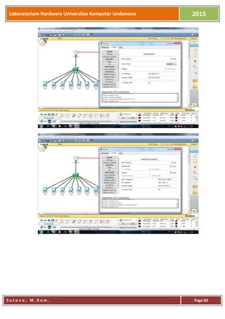 Laboratorium Hardware Universitas Komputer Undonesia 2015
S u t o n o , M . K o m . Page 60
 