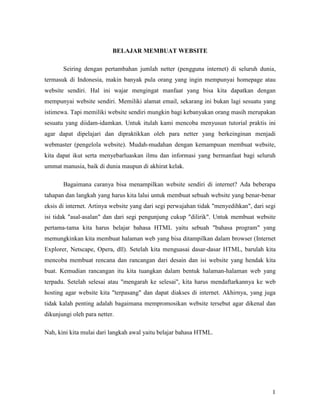 Modul html | PDF