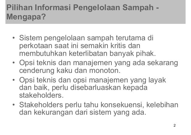 Kelebihan dan kekurangan dari opsi biner