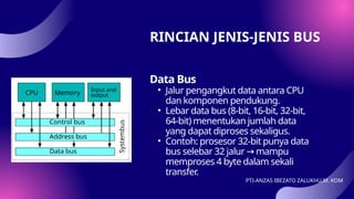 Comprehensive Overview of Computer Architecture and Bus Systems | PPTX