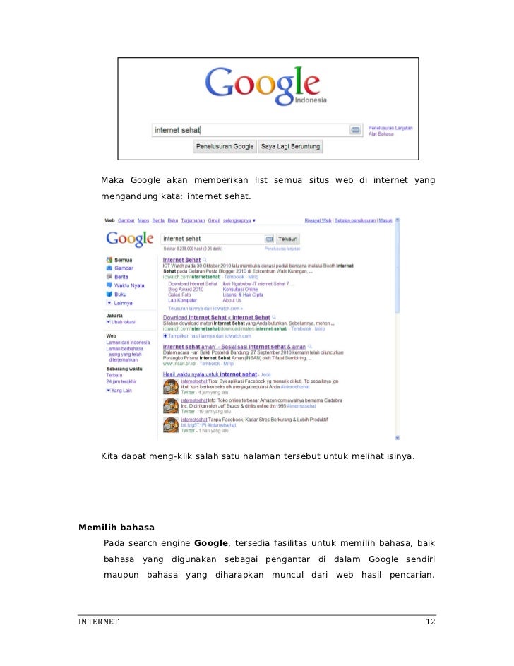 Modul Pelatihan: Pengenalan Internet