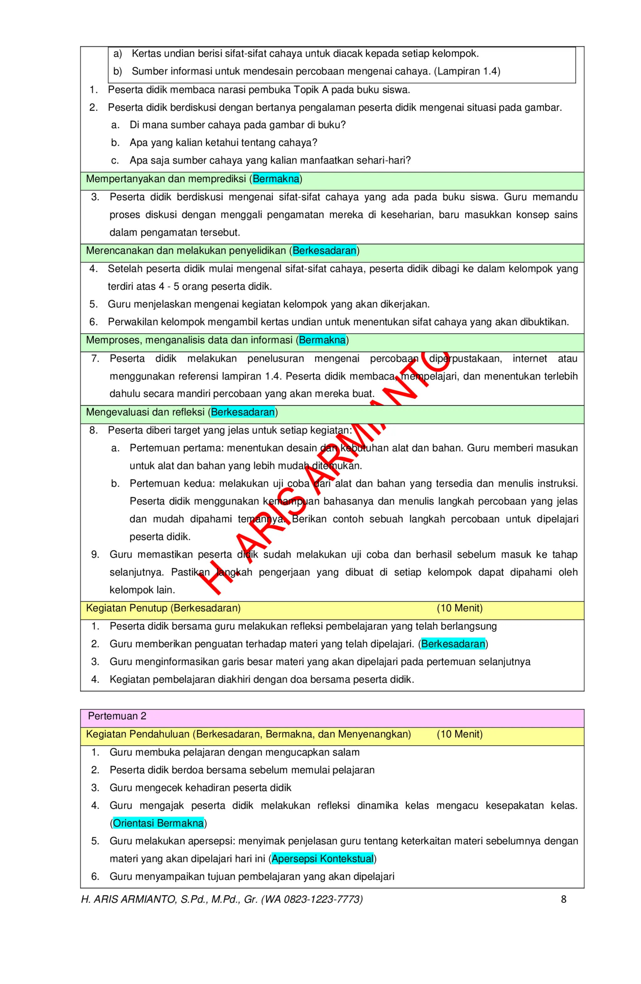 MODUL PEMBELAJARAN DEEP LEARNING IPAS KELAS 5 CP 032 REVISI 2025 ...
