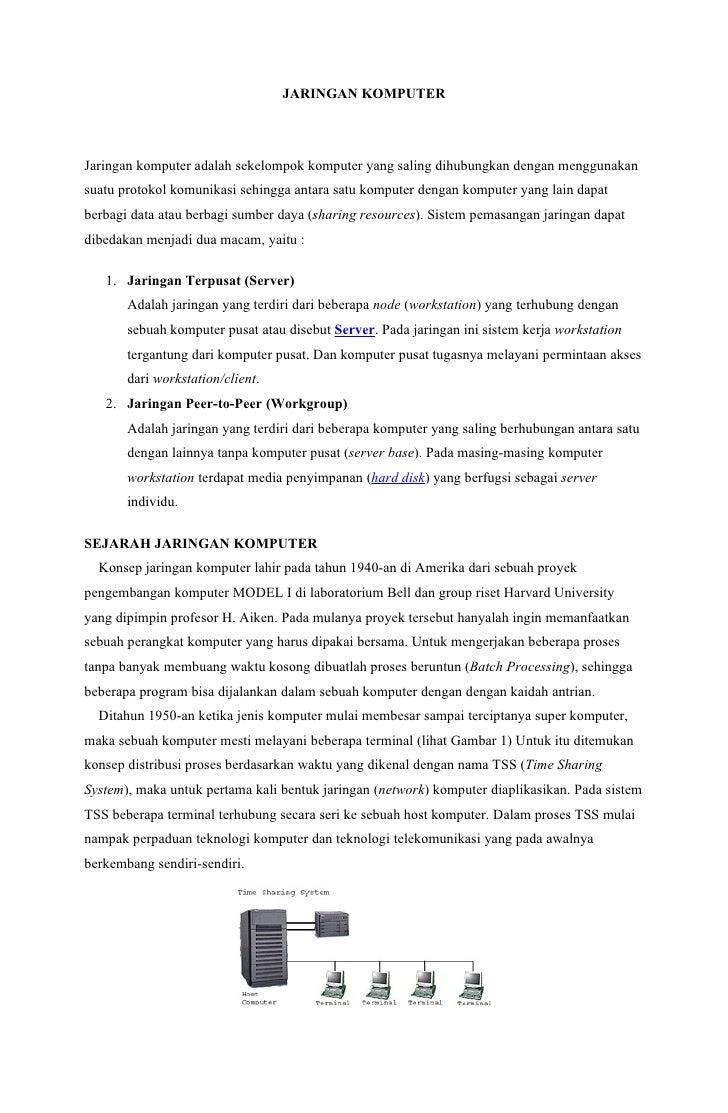 Modul jaringan komputer