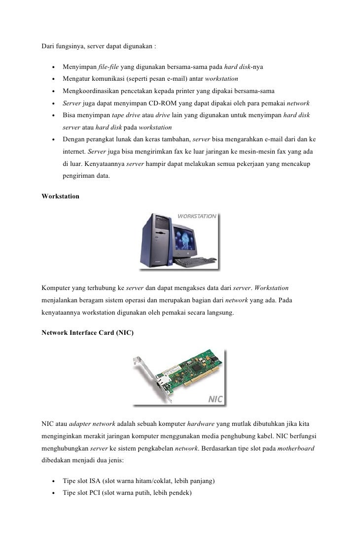 Modul jaringan komputer