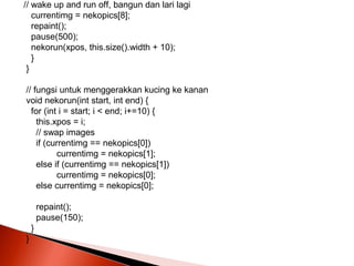 Modul java animasi | PPT