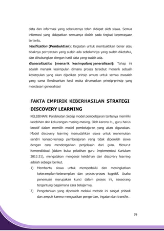 Pembelajaran  discovery Learning 