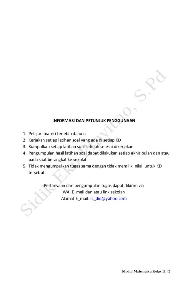 Modul Kd 3 20 Invers Fungsi Dan Fungsi Komposisi Sma Smk